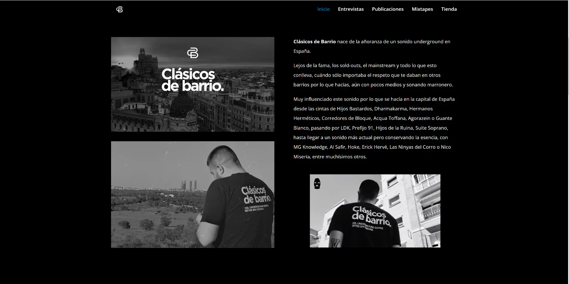 Portafolio web profesional de diseño para empresas.