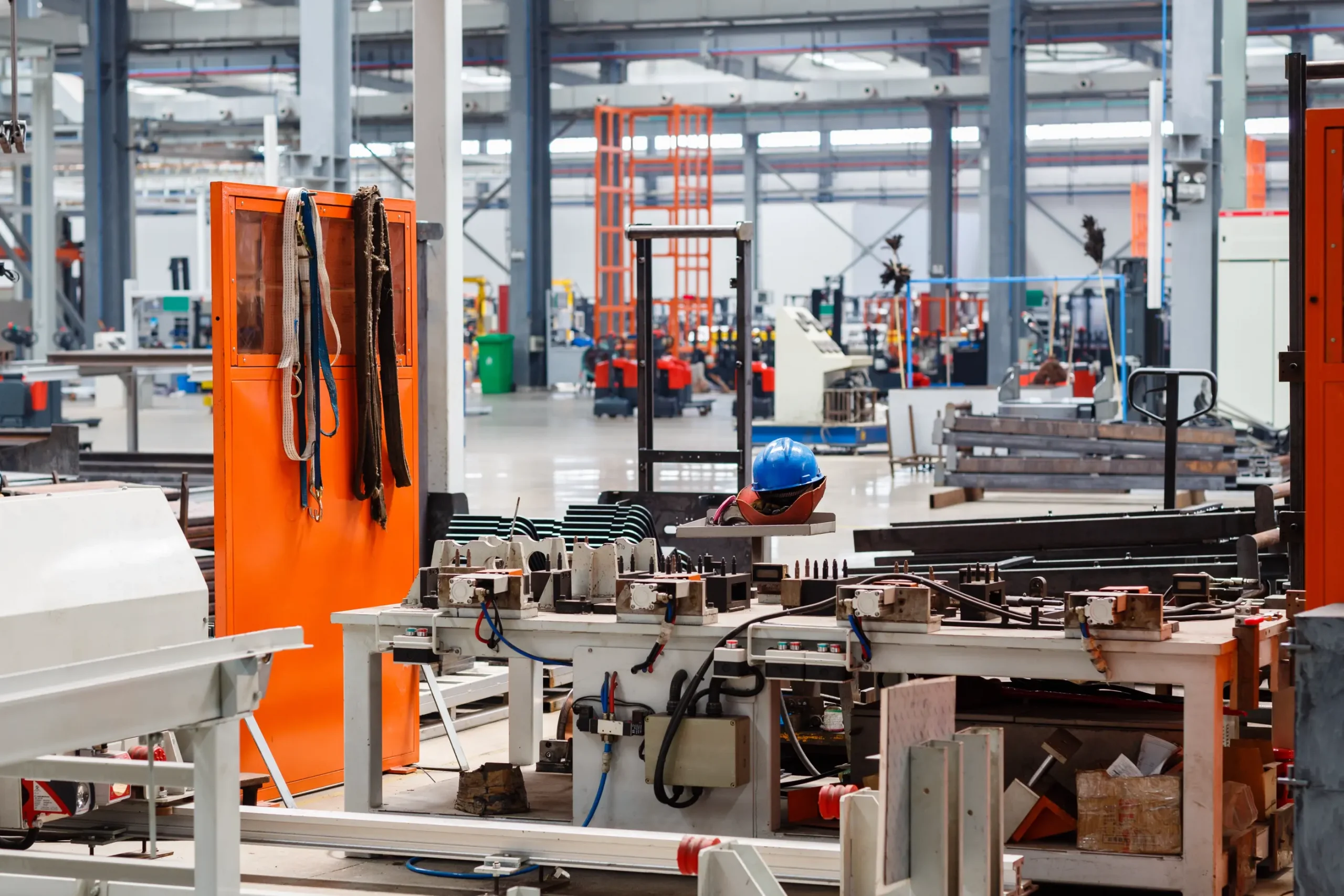 Fotografía de procesos industriales en un entorno de producción empresarial